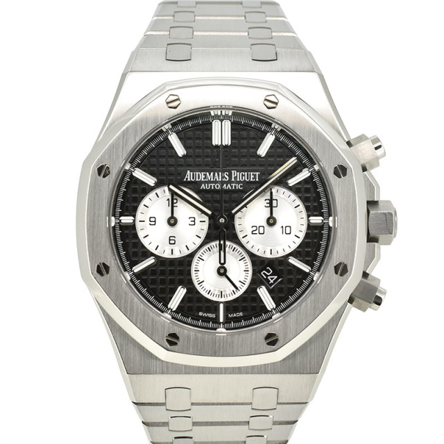 オーデマ・ピゲ　AUDEMARS PIGUET　ロイヤルオーク クロノグラフ　26331ST.OO.1220ST.02　SS　41mm　ブラック/シルバー　USED　中古