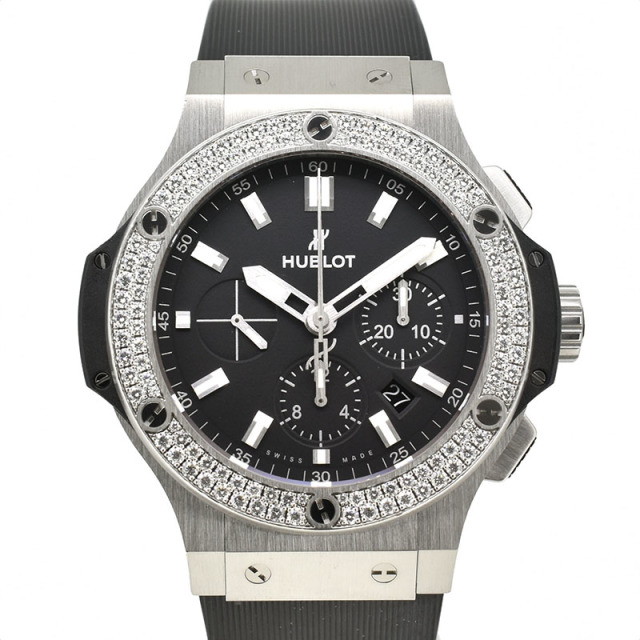 ウブロ　HUBLOT　ビッグバンエボリューション ダイヤモンドベゼル　301.SX.1170.RX.1104　ラバーベルト　44mm　USED　中古