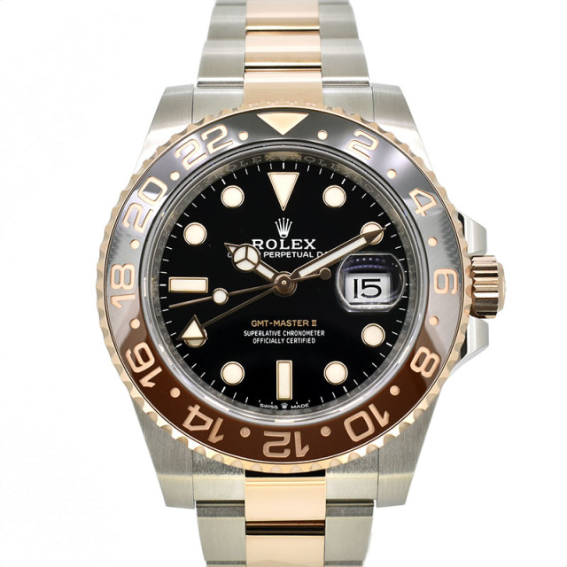 ロレックス　ROLEX　GMTマスター2　126711CHNR　ブラウン/ブラックベゼル　40mm　未使用品
