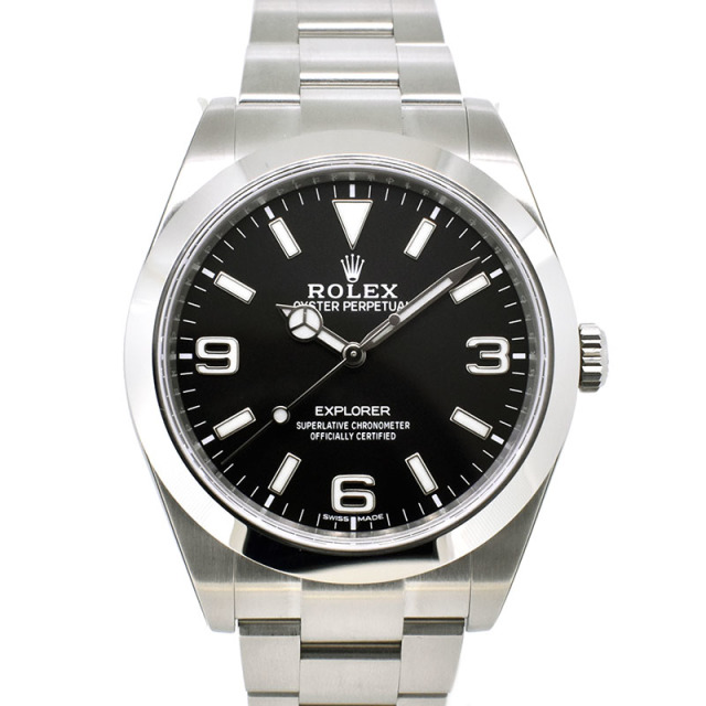 ロレックス　ROLEX　エクスプローラー1　Ref.214270　39mm　クロマライト　ブラック　未使用品