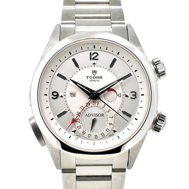 チューダー(チュードル)　TUDOR　アドバイザー　79620T　アラーム　SS　シルバー　42mm　未使用品