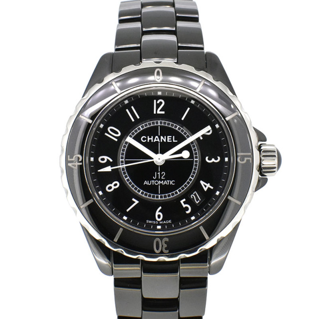 シャネル　CHANEL　J12　38mm　H0685　メンズ　ブラック　USED　中古