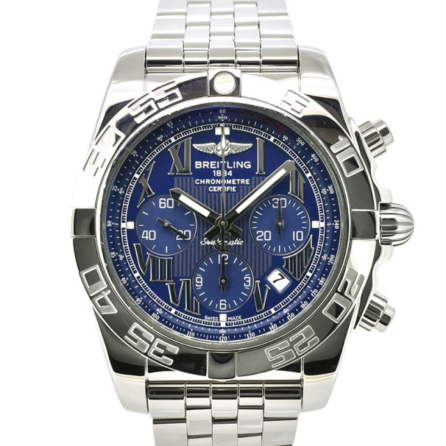ブライトリング　BREITLING　クロノマット44　A011C83PA　ブルーローマ　44mm　USED　中古