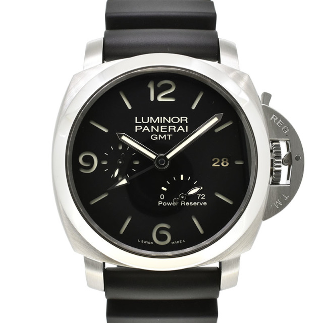 パネライ　PANERAI　ルミノール1950 3デイズ GMTパワーリザーブ　PAM00321　44mm　USED　中古