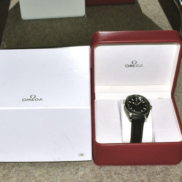 オメガ OMEGA プラネットオーシャン 232.32.42.21.01.005 ブラック 42mm ラバー USED 中古