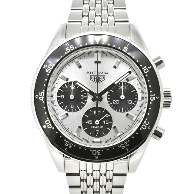 タグホイヤー　TAG HEUER　オータヴィア ホイヤー02 クロノグラフ ジャック・ホイヤー リミテッドエディション　CBE2111.BA0687　世界1932本限定　42mm　USED　中古