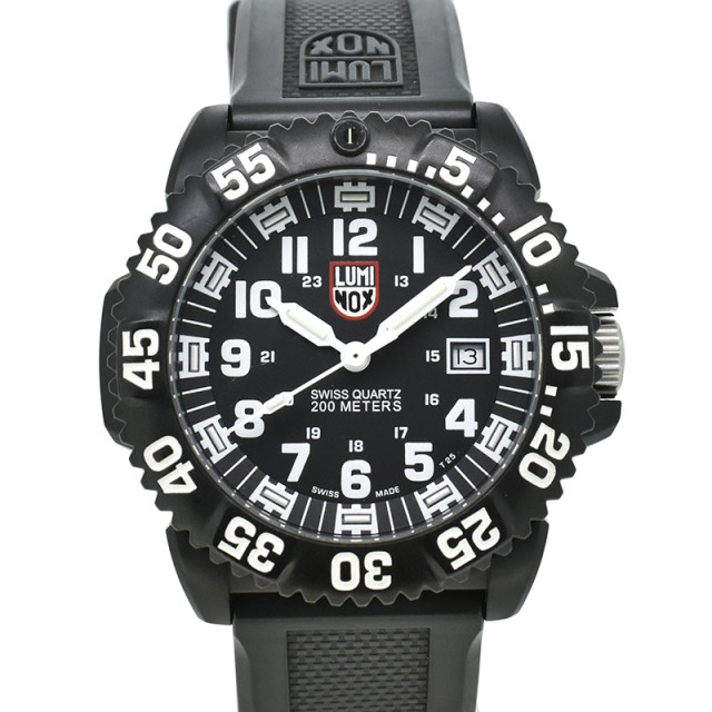 ルミノックス　LUMINOX　ネイビーシールズ シリーズ　3050/3950　ブラック　44mm　クォーツ　USED　中古