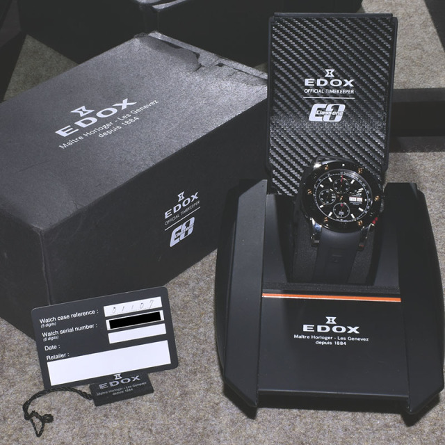 ガ*ブ様 エドックス EDOX クラスワン クロノオフショア 01107 腕時計 楽天市場】☆内箱付き【EDOX】エドックス クラスワン クロノ