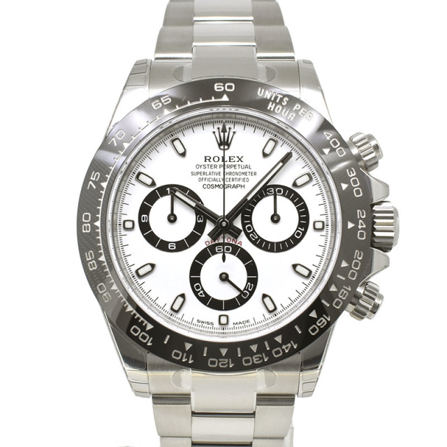 ロレックス　ROLEX　コスモグラフ　デイトナ　Ref.116500LN　ホワイト　セラミックベゼル　国内正規品　未使用品