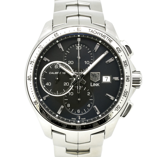 タグホイヤー　TAG HEUER　リンク　クロノグラフ　キャリバー16　CAT2010.BA0952　43mm　USED　中古