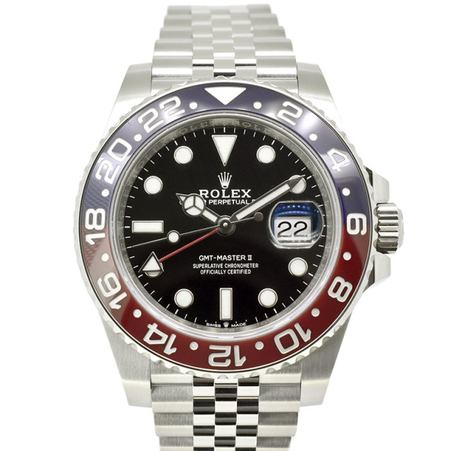 ロレックス　ROLEX　GMTマスター2　126710BLRO　ブルー/レッドベゼル　40mm　国内正規品　未使用品