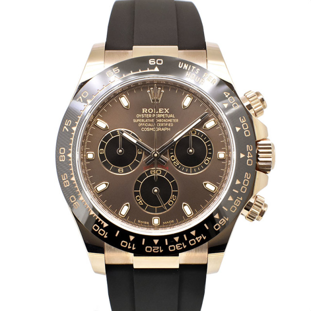 ロレックス ROLEX デイトナ Ref.116515LN K18ERG セラミックベゼル 40mm チョコレート/ブラック オイスターフレックス 国内正規品 未使用品