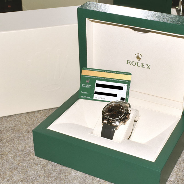 ロレックス ROLEX デイトナ Ref.116515LN K18ERG セラミックベゼル 40mm チョコレート/ブラック オイスターフレックス 国内正規品 未使用品