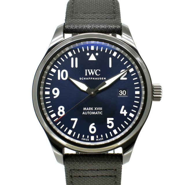 IWC　パイロットウォッチ マーク18 ローレウス・スポーツ・フォー・グッド　IW324703　世界1500本限定　41mm　セラミック　USED　中古