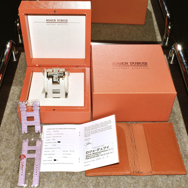 ロジェ・デュブイ ROGER DUBUIS フォローミー F17 54 5 F1 6.EA 18KRG