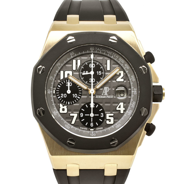 オーデマ・ピゲ　AUDEMARS PIGUET　ロイヤルオーク オフショア クロノグラフ　25940OK.OO.D002CA.01.A　18KPG　42mm　USED　中古