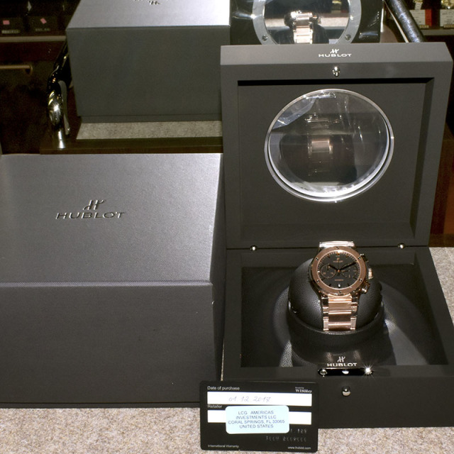 HUBLOT ウブロ 純正 BOX クラシックフュージョン キングゴールド 空箱 ウブロ HUBLOT クラシックフュージョン クロノグラフ キングゴールド