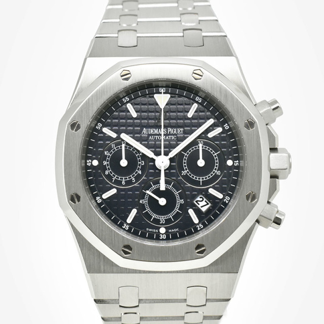 オーデマ・ピゲ　AUDEMARS PIGUET　ロイヤルオーク クロノグラフ　26300ST.OO.1110ST.03　SS　39mm　ダークブルー　USED　中古