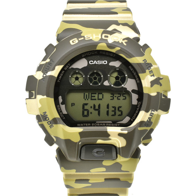 カシオ CASIO Gショック GMD-S6900CF-3JR カモフラージュ 48.8×46