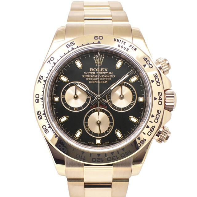 ロレックス ROLEX デイトナ Ref.116505 エバーローズゴールド ブラック/ピンク ランダム番 USED 中古