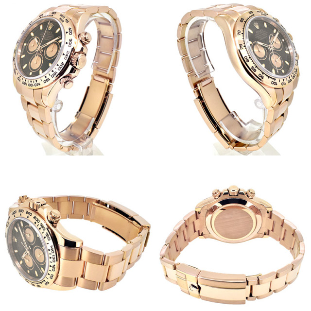 ロレックス ROLEX デイトナ Ref.116505 エバーローズゴールド ブラック/ピンク ランダム番 USED 中古