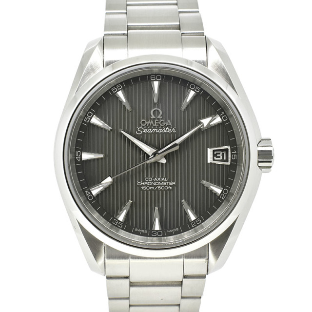 オメガ　OMEGA　シーマスター　アクアテラ　231.10.39.21.06.001　メンズ　38,5mm　SS　グレータペストリー　未使用品