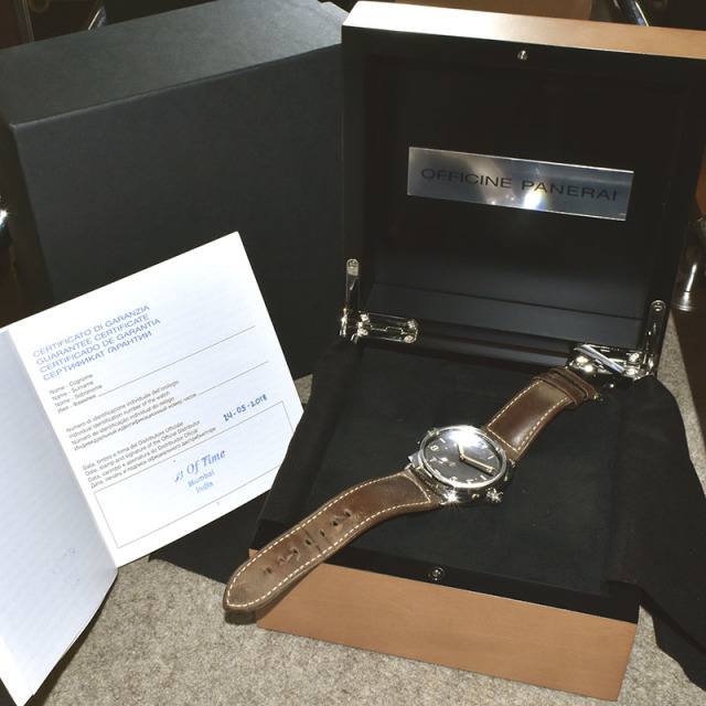 パネライ PANERAI ラジオミール カリフォルニア 3デイズ PAM00424 47mm 手巻き ブラック S番 USED 中古