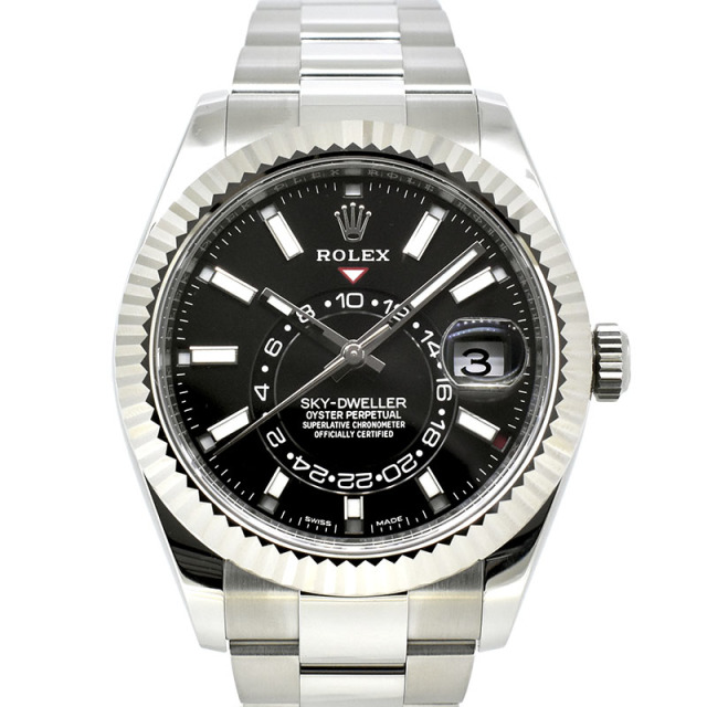 ロレックス　ROLEX　スカイドゥエラー　326934　ブラック　国内正規　未使用品