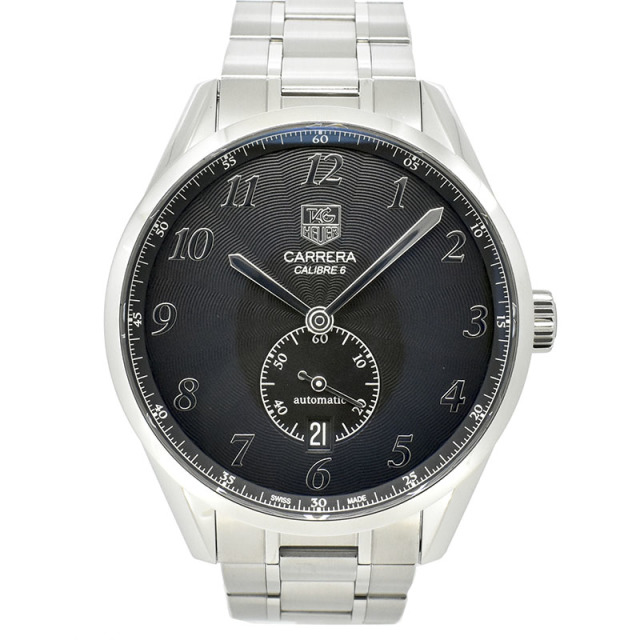 タグホイヤー　TAG HEUER　カレラ ヘリテージ キャリバー6　WAS2110.BA0732　ブラック　39mm　USED　中古