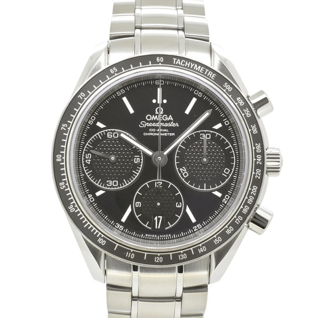 オメガ　OMEGA　スピードマスターレーシング　326.30.40.50.01.001　SS　ブラック　40mm　自動巻　USED　中古