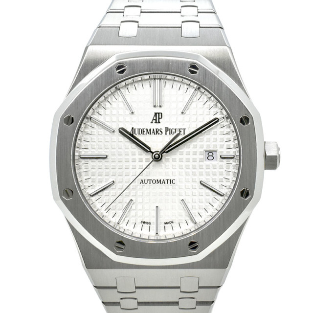 オーデマ・ピゲ　AUDEMARS PIGUET　ロイヤルオーク　15400ST.OO.1220ST.02　41mm　シルバー　USED　中古