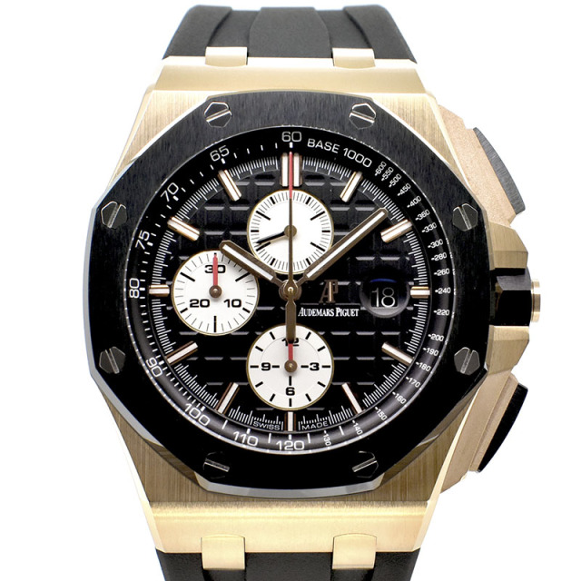 オーデマ・ピゲ　AUDEMARS PIGUET　ロイヤルオーク オフショア クロノグラフ　26400RO.OO.A002CA.01　18KPG　44mm　USED　中古
