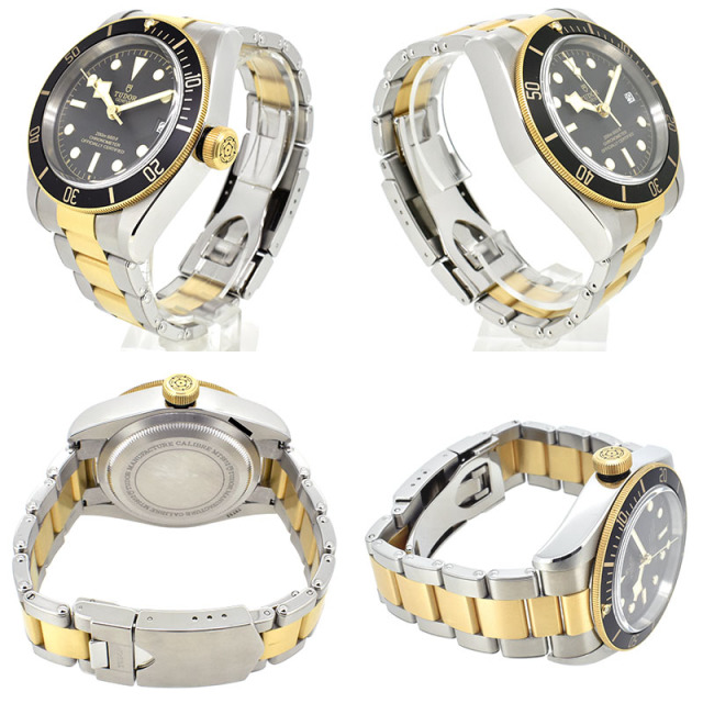 チューダー(チュードル) TUDOR ヘリテージ ブラックベイ コンビ 79733N