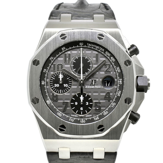 オーデマ・ピゲ　AUDEMARS PIGUET　ロイヤルオーク オフショア クロノグラフ　26470ST.OO.A104CR.01　グレー　42mm　USED　中古