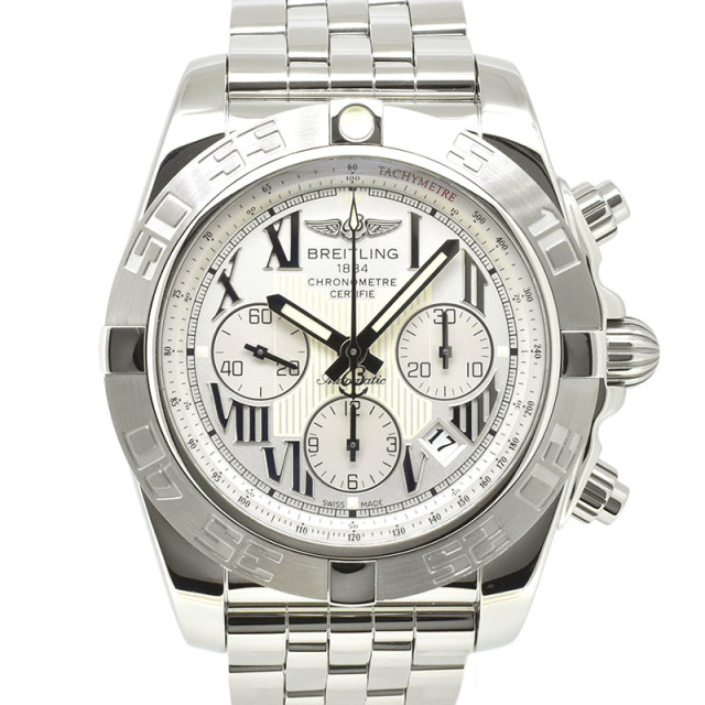 ブライトリング　BREITLING　クロノマット44　A012G76PA　シルバーローマ　SS　44mm　USED　中古