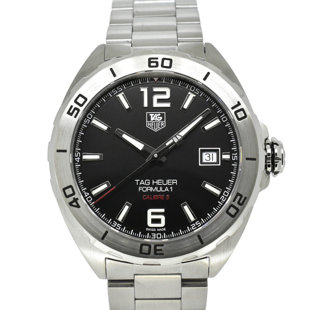 タグホイヤー　TAG HEUER　フォーミュラ1　キャリバー5　WAZ2113.BA0875　ブラック　SS　41mm　USED　中古