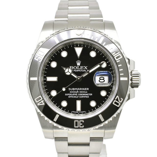 ロレックス　ROLEX　サブマリーナデイト　Ref.116610LN　ブラック　SS　40mm　ランダム番　USED　中古