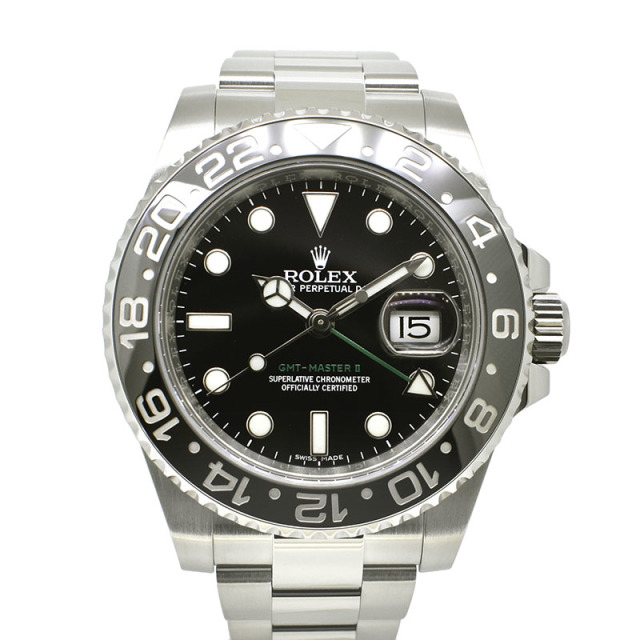 ロレックス　ROLEX　GMTマスター2　Ref.116710LN　SS　ブラック　ランダム番　USED　中古