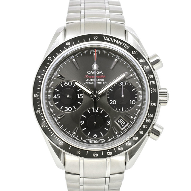 オメガ　OMEGA　スピードマスター オートマティックデイト　323.30.40.40.06.001　グレー/ブラック　40mm　USED　中古