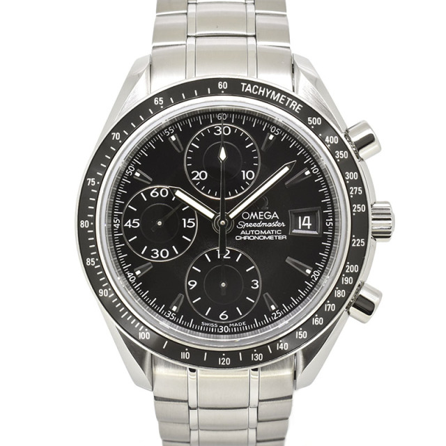 オメガ　OMEGA　スピードマスターデイト　3210.50　ブラック　SS　自動巻　40mm　USED　中古