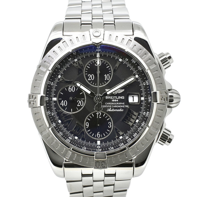 ブライトリング　BREITLING　クロノマットエボリューション　ブラックローマ　A13356 A156B98PA　43.7mm　USED　中古