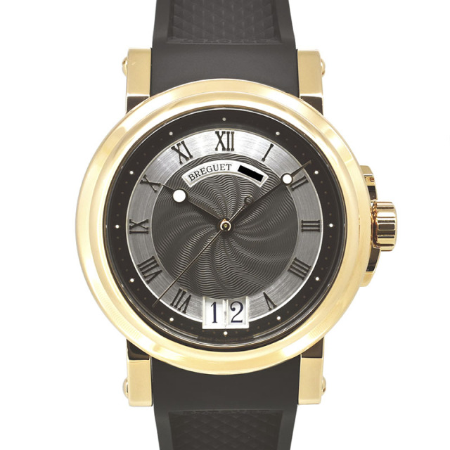ブレゲ　BREGUET　マリーン2　ラージデイト　5817BR/Z2/5V8　ローズゴールド　39mm　USED　中古