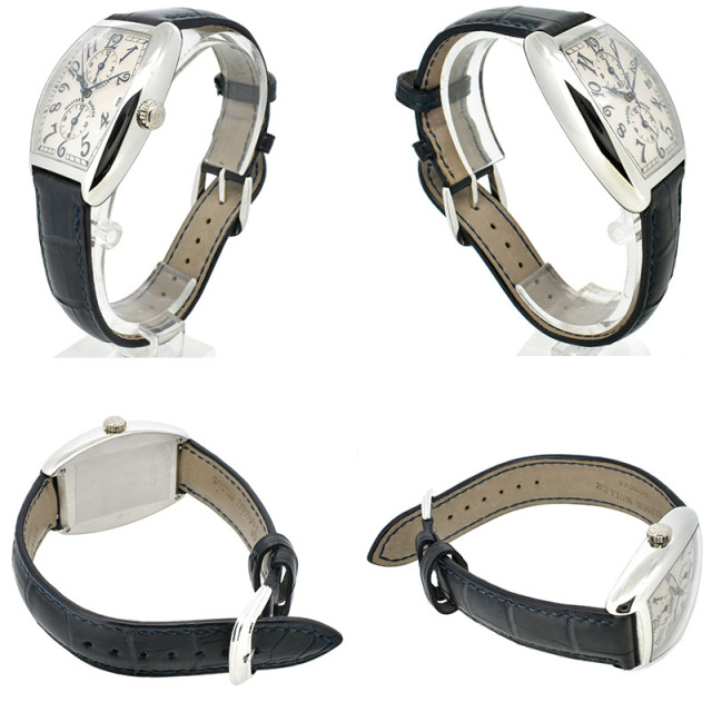 フランクミュラー FRANCK MULLER マスターバンカー 2852MB プラチナ 43×31mm 未使用品