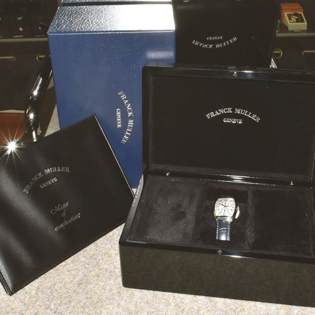 フランクミュラー FRANCK MULLER マスターバンカー 2852MB プラチナ 43×31mm 未使用品