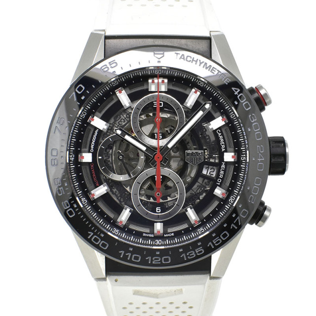タグホイヤー　TAG HEUER　カレラ キャリバー ホイヤー01　CAR2A1Z.FT6051　45mm　USED　中古