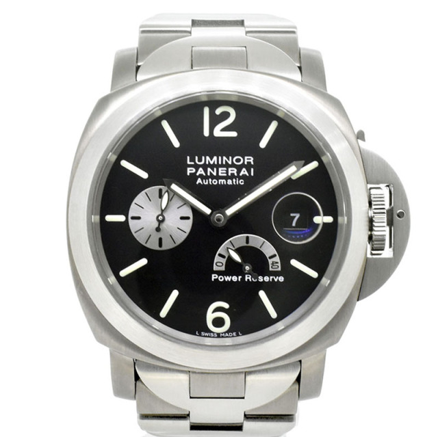 パネライ　PANERAI　ルミノール パワーリザーブ　PAM00124　SS/TI　44mm　E番　USED　中古