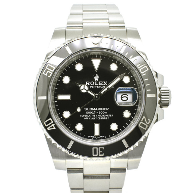 ロレックス　ROLEX　サブマリーナデイト　Ref.116610LN　ブラック　SS　40mm　ランダム番　USED　中古