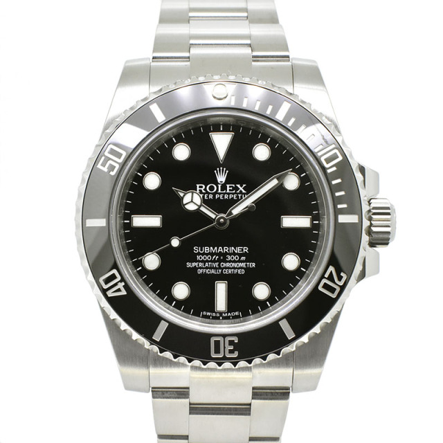 ロレックス　ROLEX　サブマリーナ ノンデイト　114060　ブラック　ランダム番　USED　中古