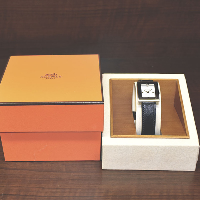 HERMES クォーツ腕時計 アイボリー 楽天市場】【ウォッチ】HERMES エルメス ラリー アイボリー文字盤 SS