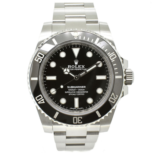 ロレックス　ROLEX　サブマリーナ ノンデイト　114060　ブラック　ランダム番　USED　中古